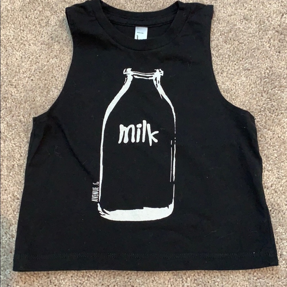 AVENUE G “Milk” Sleeveless Top